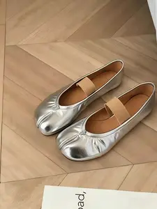 Women's Casual Single Shoe, Lightweight Flats, Cute Comfortable Toe Thong Design, Perfect for Travel, Shopping, Vacation, Lightweight and Versatile