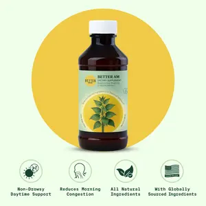 Betterbrand BetterAM | Daily Cough and Healthy Wellness Support Syrup Supplement