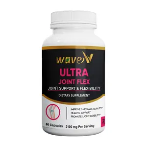 "Ultra Joint Flex – Advanced Joint Support with Glucosamine, Chondroitin, MSM & Turmeric – Relieves Stiffness, Promotes Mobility & Flexibility –  Easy-to-Swallow Capsules"