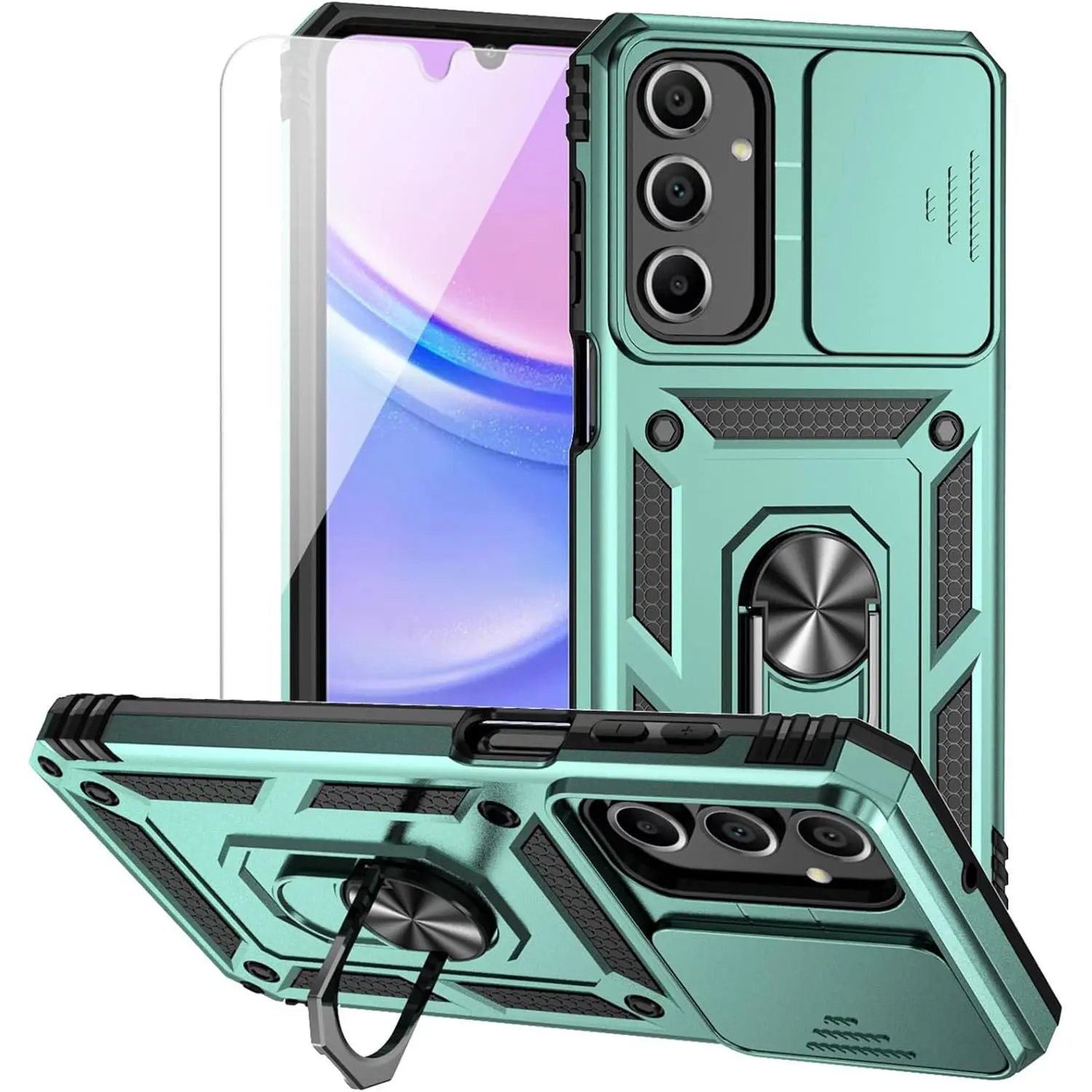 Dark Green w/ camera cover Military-Grade 2nd gen