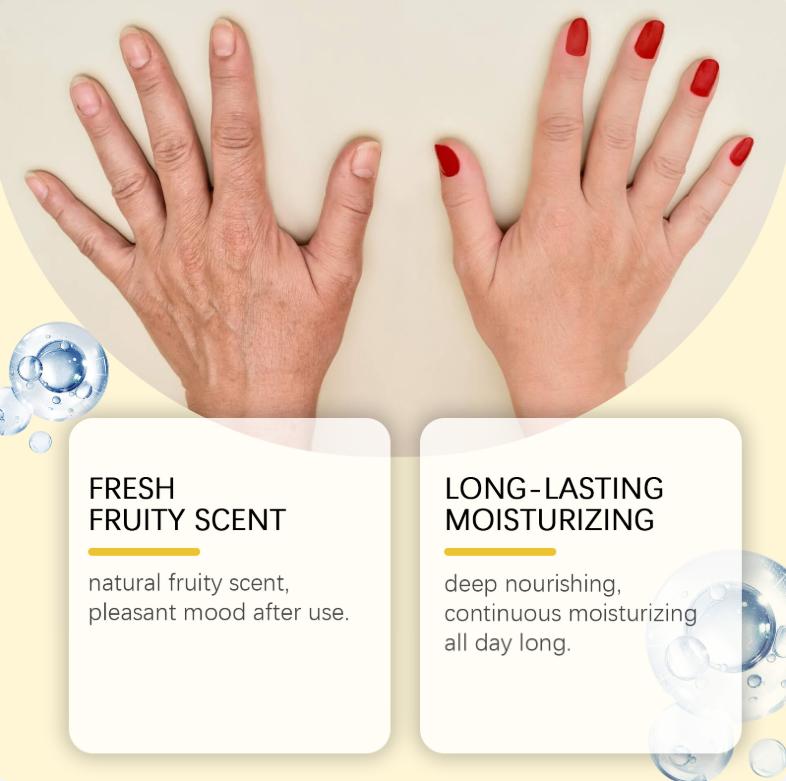 Fragrant and light hand cream, gently moisturizing, relieving roughness and dryness, moisturizing without stickiness, hand cream