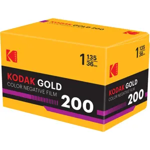 Kodak Eastman GOLD 200 Color Negative Film | 35mm Roll Film, 36 Exposures