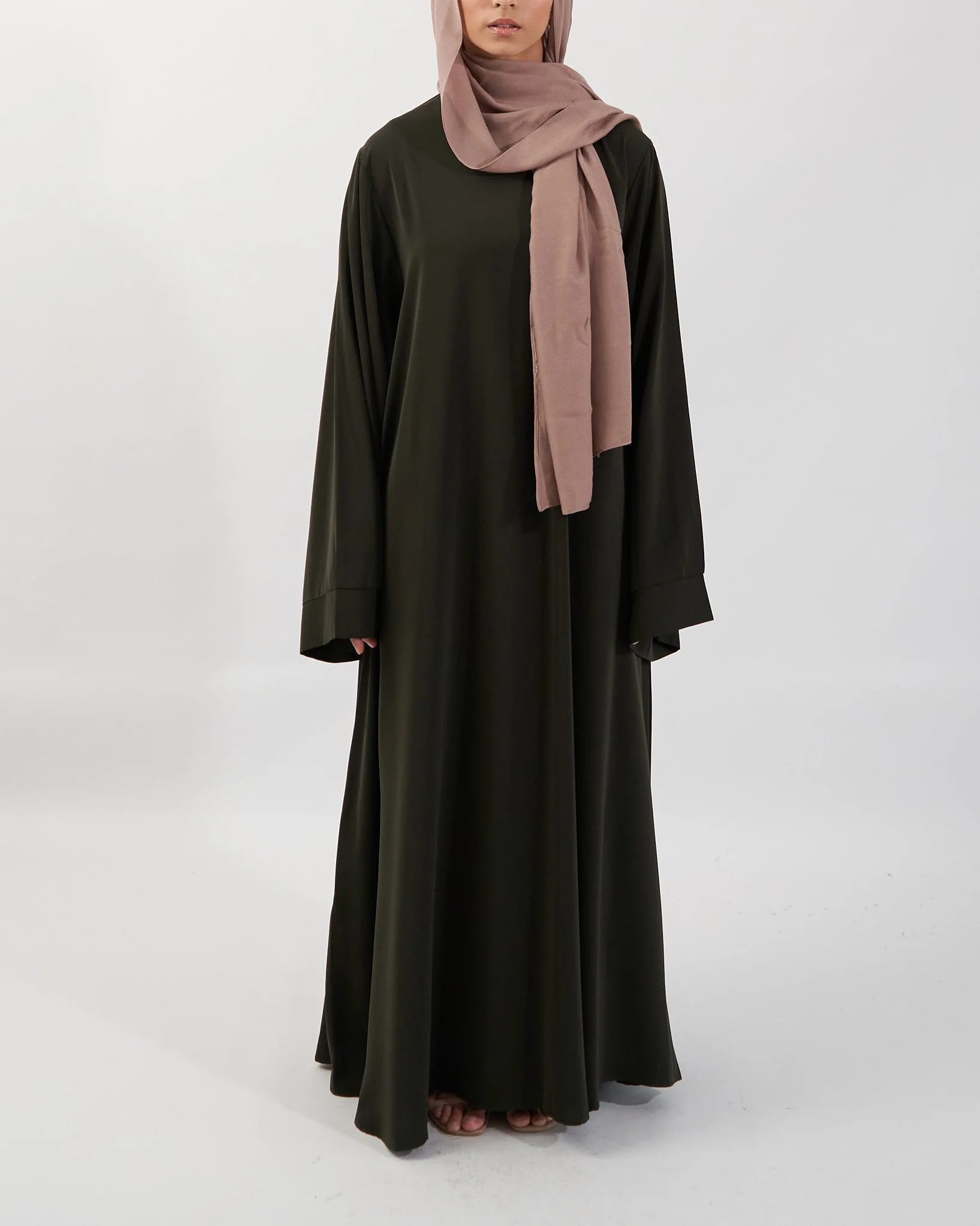 Khatijah Abaya - Khaki