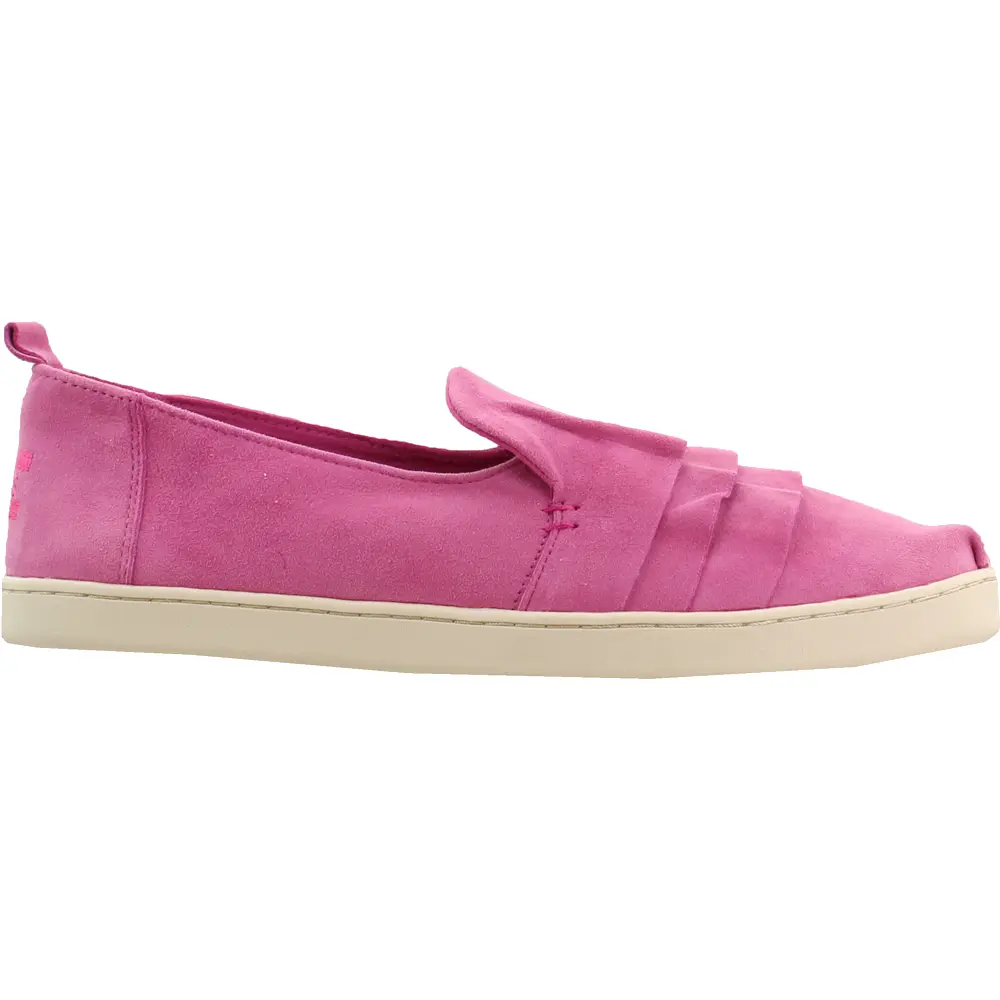 TOMS Womens Alpargata Cupsole Slip On Flats Casual - Pink
