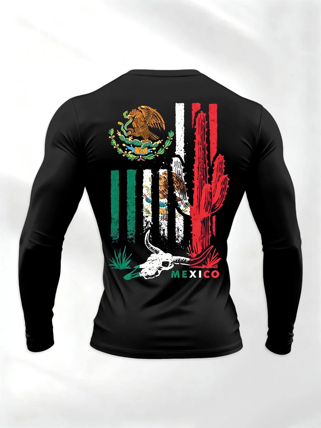 long sleeve mexico shirt style - TikTok Shop