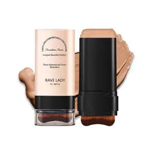 Stick Foundation Contour Long-wear Lightweight Brighten Blemish Concealer Foundation Stick Beauty Makeup Cosmetic