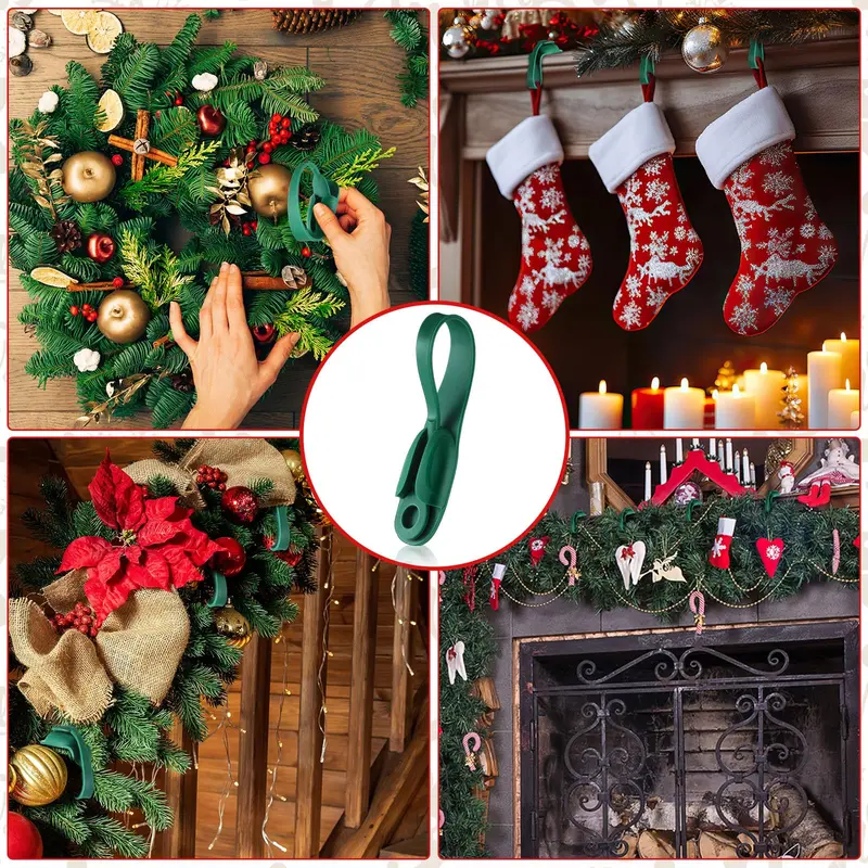 Garland hanger Christmas decorating use