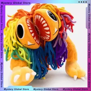 25cm Yarnaby Smiling Devil Lion Small Animal Halle Sawyer Smiling Friend Weak Magnet Plush Doll Anime Action Gift Toys KIDS