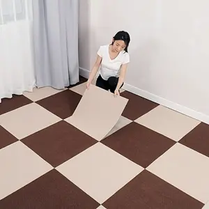 16pcs Self-Adhesive Mats, Square 30x30cm, Removable Stickers, Striped, Cuttable, Reusable, Home Decor, Pet Cat Climbing Pad, Indoor Use