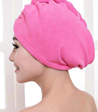 LUXEHAEVEN Women's Hair Dryer Cap, Absorbent Dry Hair Towel