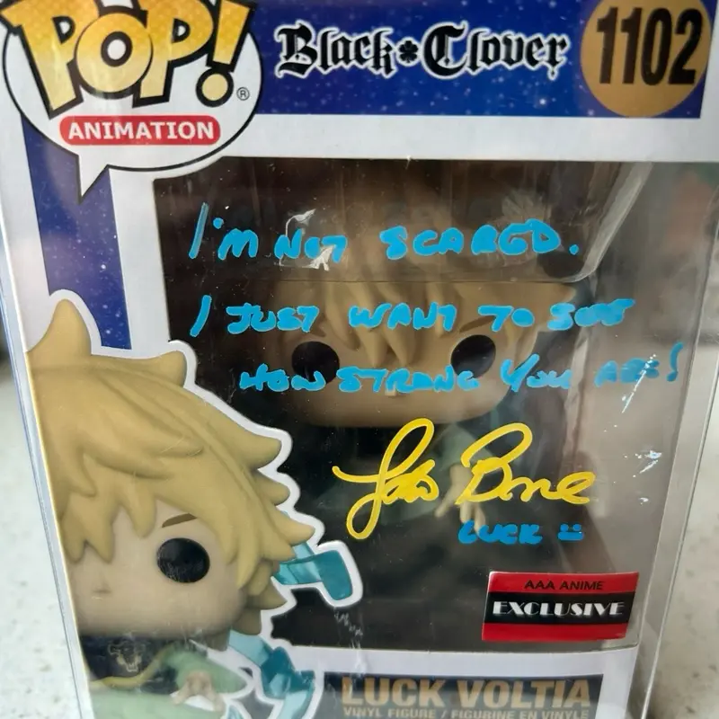 Luck voltia 1102 aaa exclusive signed by justin briner