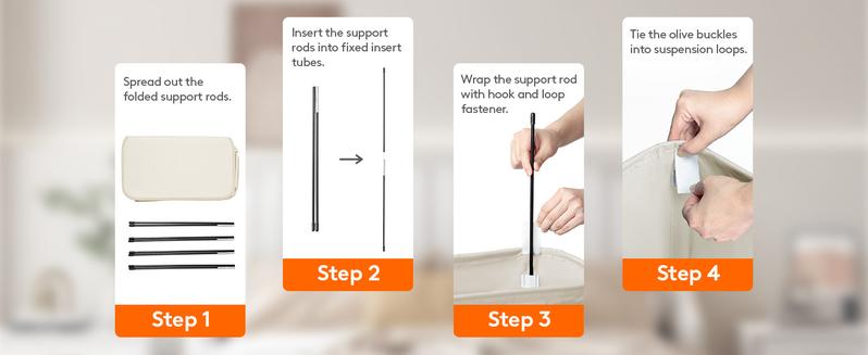 Lifewit 50L Slim Laundry Hamper Basket with Lid, Narrow Collapsible Clothes Storage, Easy Transport with Long Handles, Compact Design for Space Saving Lifewit 50L Slim Laundry Hamper Basket with Lid, Narrow Collapsible Clothes Storage, Easy Transport with Long Handles, Compact Design for Space Saving