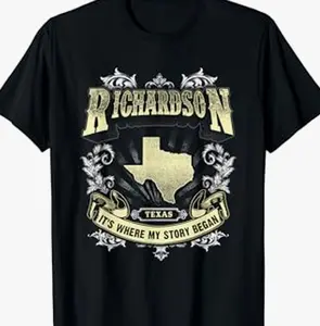 Richardson Texas, It's Where My Story Began T-Shirt FJG