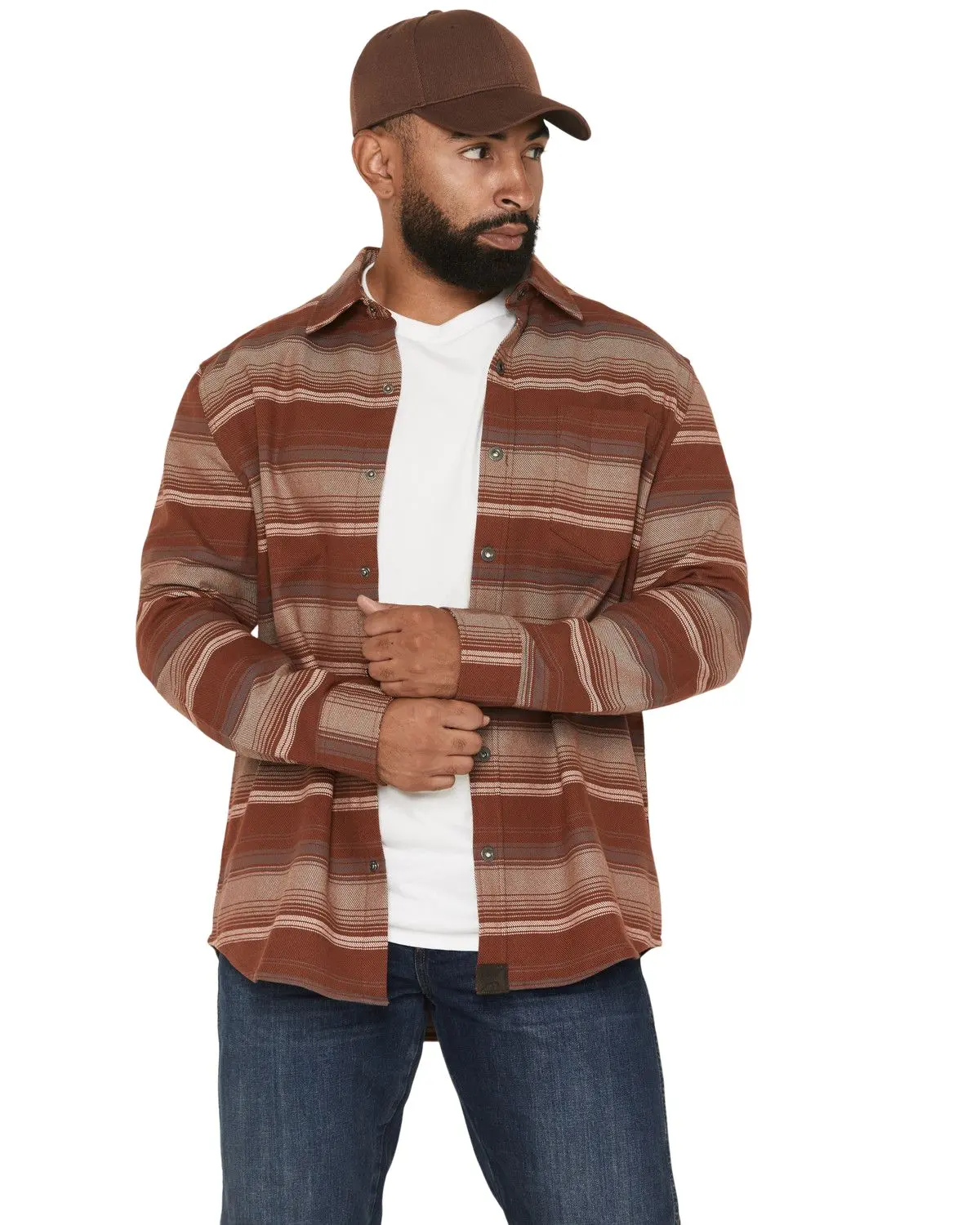 Dakota Grizzly Men's Men'S Ambrose Striped Long Sleeve Button-Down - D1462-341