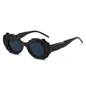 2026 New Oval Sunglasses for Women | Unique Cloud Design Retro Fashion Shades