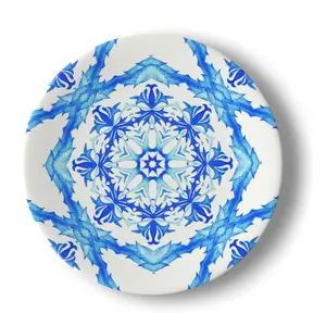 Celeste Star Porcelain Plate