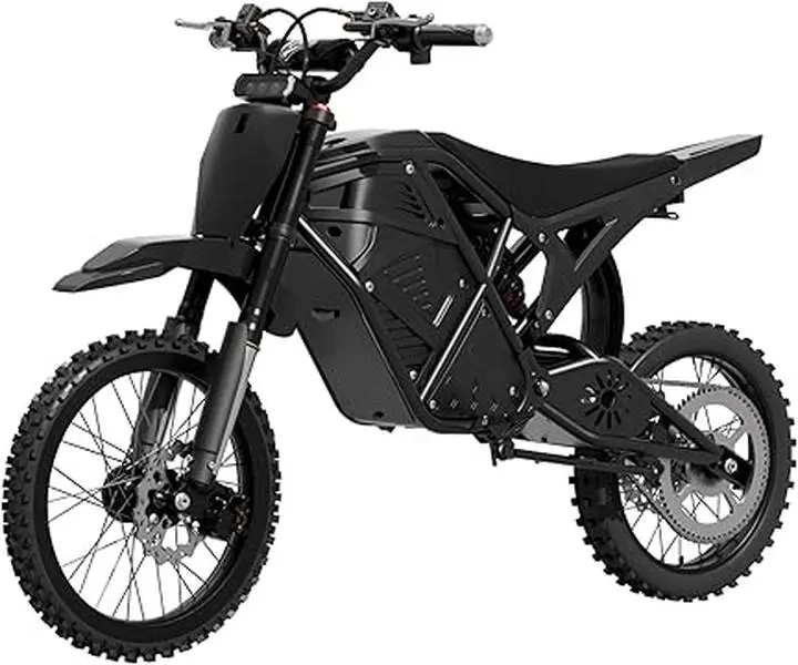 Windone RM7 Electric Dirt Bike for Teens & Adults, 45MPH, 1248WH | 4000W Electric Motorcycle, 14"/12" Off-Road Tire Ebike, Dual Hydraulic Brakes, Full Suspension, 3-Speed Modes