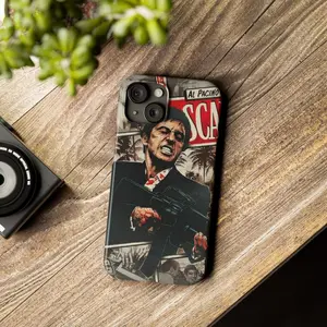 Scarface Vintage Phone Case, Slim Phone Cases Phone Cover Hard Case Tough 2-piece Phone Case