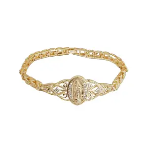 14k Gold Plated Golden Cuff Bracelet for Women, Hypoallergenic Non-Tarnish Elegant Jewelry, Fashion Sports Wristband, Exquisite Daily Accessory and Wonderful Gift for Her