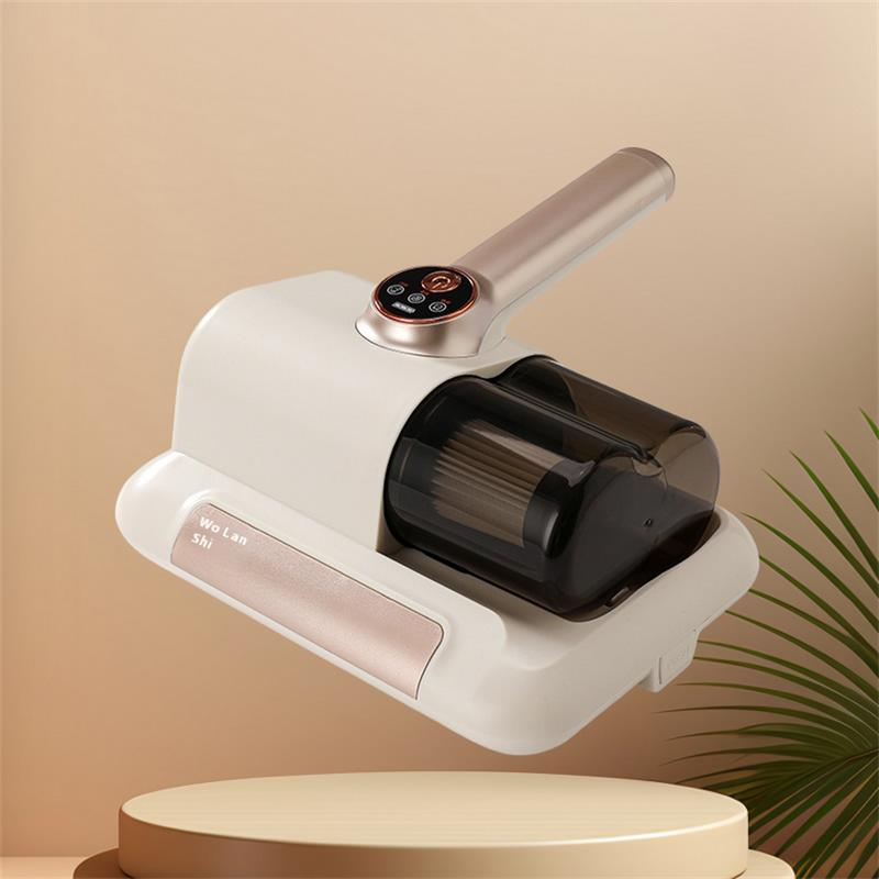 Mattress vacuum cleaner, bed hoover, double dust container with washable filter, powerful handheld hoover for dust and pet hair removal