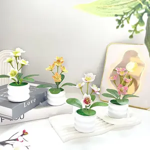 Realistic Miniature Planters Set, 5 Piece Decorative Garden Accessories, Perfect for Indoor & Outdoor Use, Enhance Your Home Space