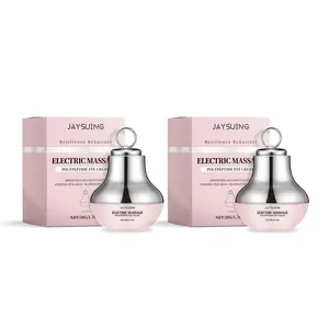 Jaysuing Electric Firming Eye Cream (50g*2), Lifting Hydrating Eye Skin, Moisturizing Elasticity Eye Area, Electric Massage Cream