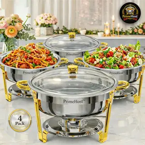 PrimeHost™   4 Piece Chafing Set