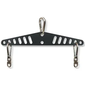 Multi-Grip LAT Pull Down Bar for Home Gym Fitness  Spreader Plate LAT Pulldown Attachments F Pulley System Cable Machine Handle