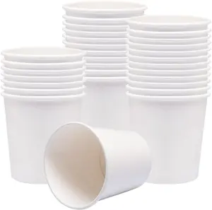 40-Pack (16 oz) One-Pint Frozen Dessert Containers with Lids | Ice Cream Cups with Lids