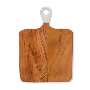 Jeanne Fitz Wood + White Collection Square Charcuterie Board