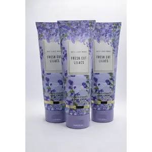 FRESH CUT LILACS Bath & Body Works Body Cream 3-Pack – 8 oz Each