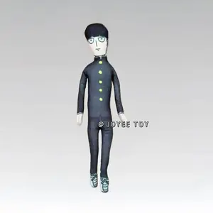 Mob Psycho 100 Abstract Toy Distortion Decompression Mob Figure Doll Arataka DIY Built in Skeleton Concave Design Dimple Toys