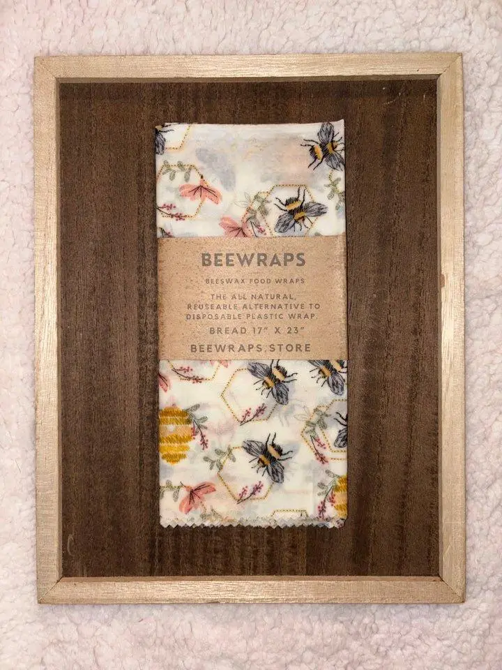 Beeswax Bread Food Wrap Single 17” x 23”