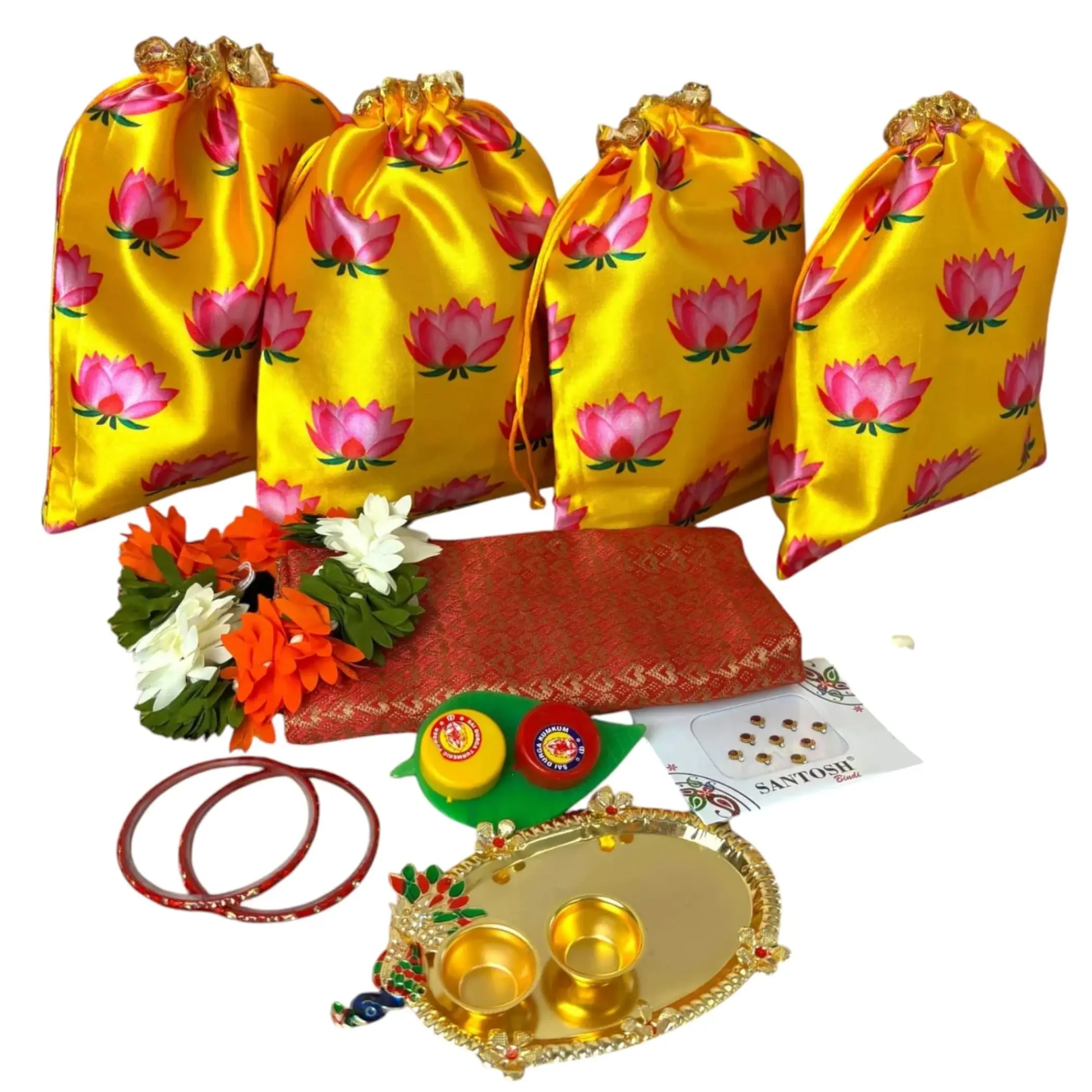Varalakshmi Vratham Gift Hamper | Traditional South Asian Festival Gift Set | Perfect for Navaratri, Teej, Karva Chauth, and Sacred Ceremonies