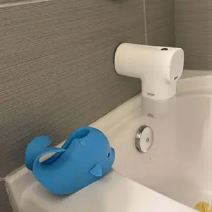 Canopy Bath Tub Filter – Gentler Water Filtration for Delicate Skin | Reduces Chlorine & Irritants | BPA-Free Silicone Spout Cover | Easy Tool-Free Install | Activated Carbon Filtration