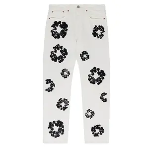 Denim Tears X Levi's 'Cotton Wreath' White Denim Jeans Size 32