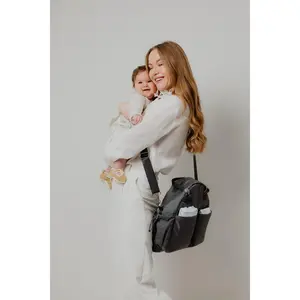 Diaper Tote Bag Gray