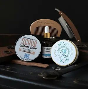 King Bundle for men's hair, beard and body, skincare bundle for men