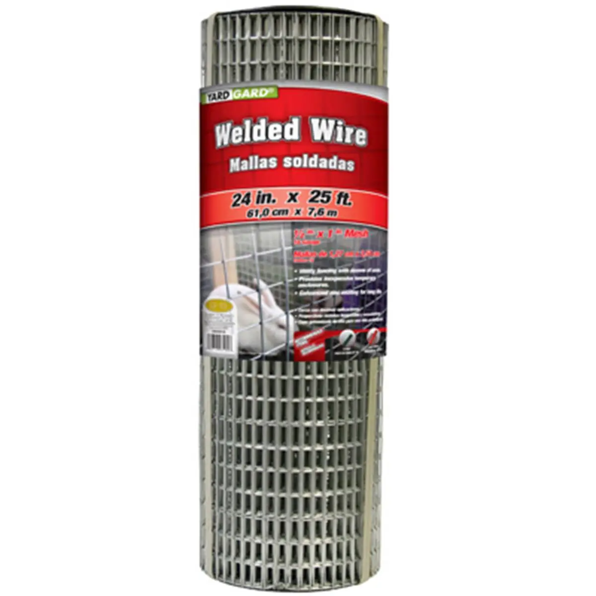Midwest Air 24 in. x 25 ft. Galvanized Welded Wire
