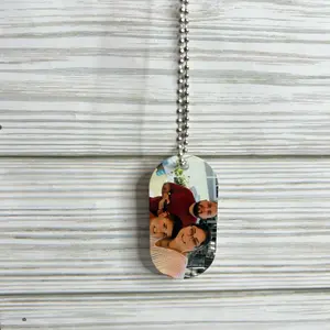 Dog Tag Necklace - Unisex Fashion Accessory