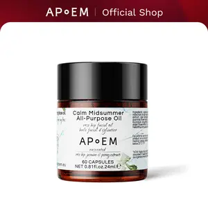 [New] APoEM Renew Capsules (60 CT) – Anti-Aging Oil-Based Skincare Serum with Rosehip Oil, Musk Rose, & Damask Rose | Enhances Skin Elasticity, Reduces Wrinkles, Nourishes & Moisturizes, Stock Up