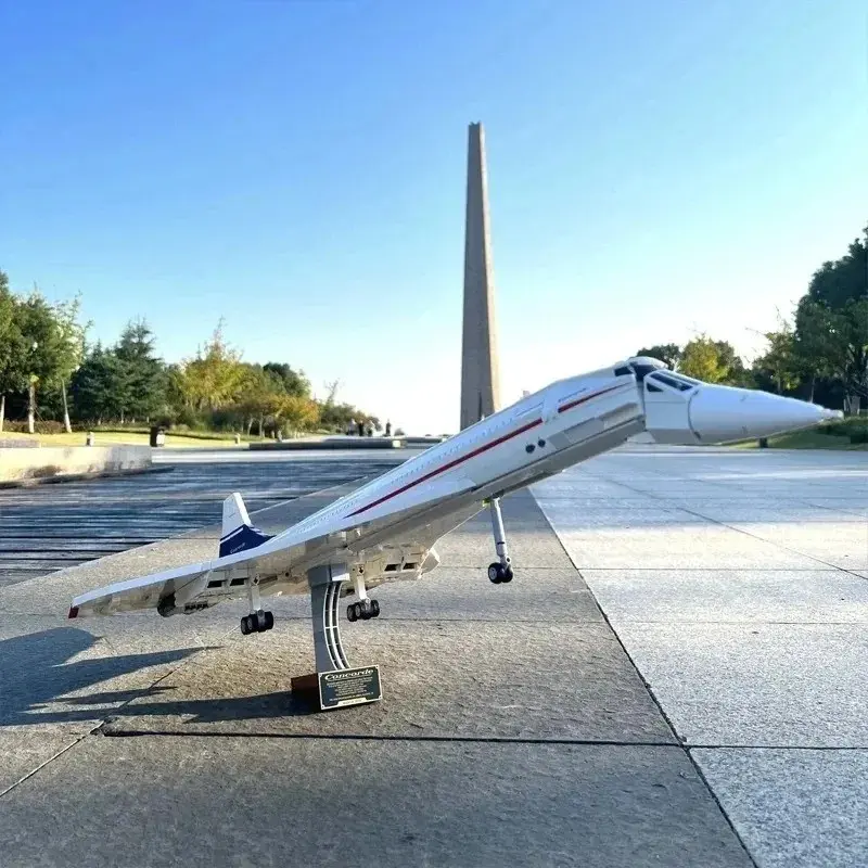 New 2083 Pieces Airbus Concorde Supersonic Jet Space Shuttle Building Blocks Model, Aircraft Building Set, Building Set, Adult Kids Toy, Home Decor, Birthday Gift for Boys Girls