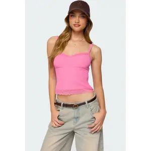 Mireille Lacey Tank Top