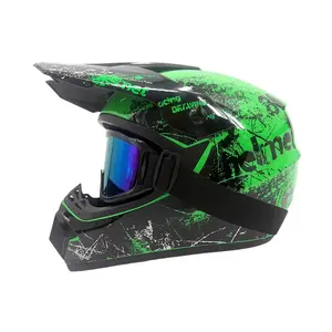 DOT Approved Full Face Sporty Protective Gear, High-Quality Offroad Motorcycle Helmet with Sun Visor for ATV, Forest DH Mountain Bike Motocross Use