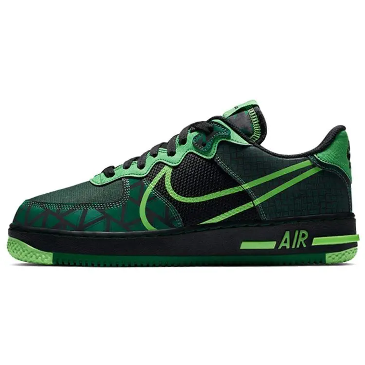 Nike Air Force 1 React Naija' Low Top Skate Shoes Unisex CW3918-001