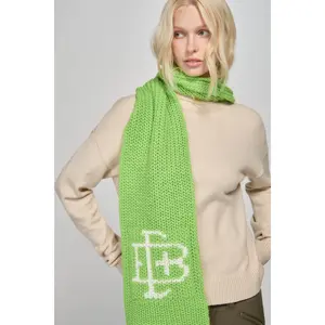 Winter Scarf - Lime Green