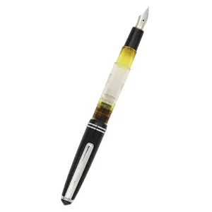 FPR Guru Fountain Pen - Mix and Match BOGO! Clutchless Design with #5.5 Nibs & Ebonite Feed for Wet Lines - Orange, Red, Black, Blue