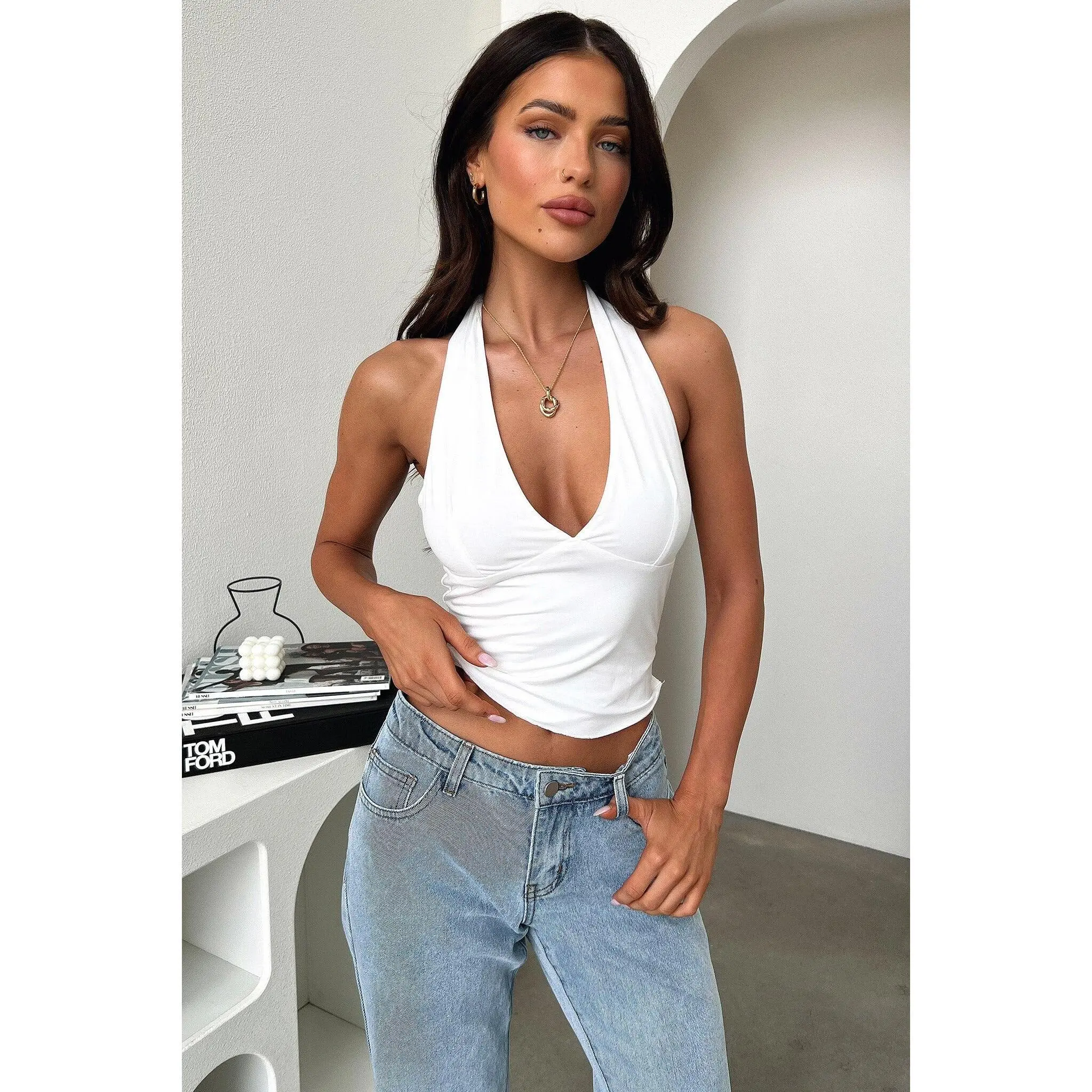 Athena Top - White