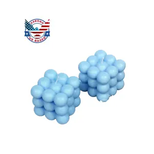 Bubbles Candles 2 pack (Blue Color).