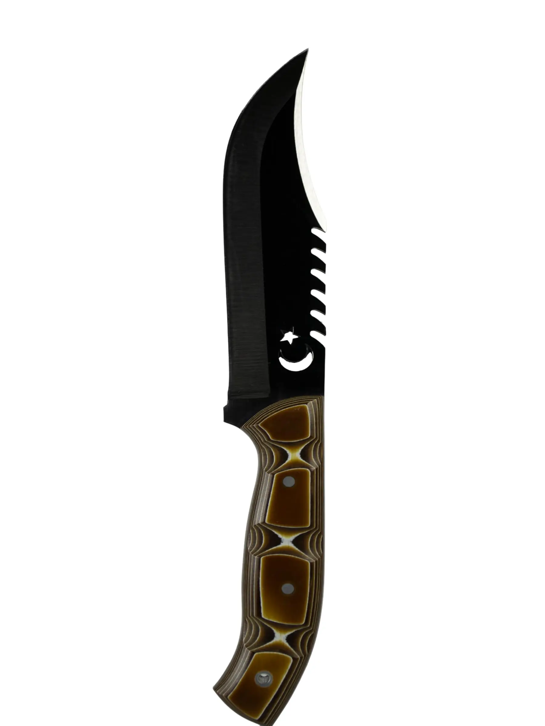 4116 Stainless Steel With Sheated Handle Hunting Hiking Camping Tactical Bayonet Knife